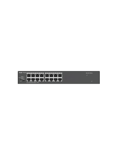 Ruijie Networks RG-ES116G-L switch No administrado L2 Gigabit Ethernet (10/100/1000) Negro