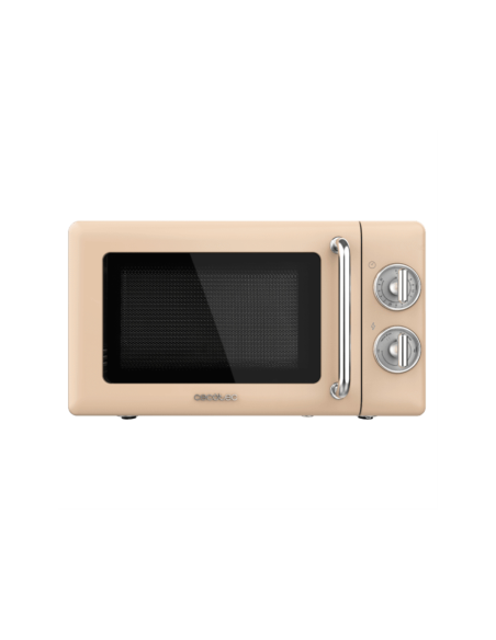 Cecotec 01704 microondas Beige Solo microondas Encimera 20 L 700 W