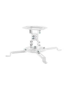 AISENS Soporte Universal Giratorio, Inclinable de Techo para Proyector 13.5Kg, Blanco 2