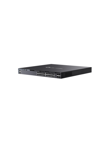 TP-Link Omada SG6428XHP switch Gestionado L3 Gigabit Ethernet (10/100/1000) Energía sobre Ethernet (PoE) 1U Negro