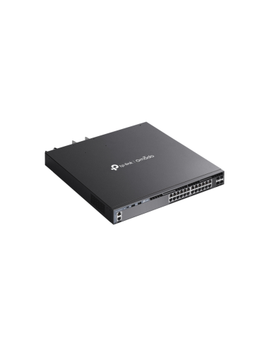 TP-Link Omada SG6428XHP switch Gestionado L3 Gigabit Ethernet (10/100/1000) Energía sobre Ethernet (PoE) 1U Negro