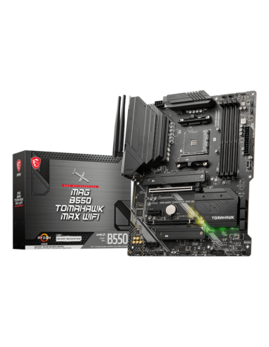 MSI MAG B550 TOMAHAWK MAX WIFI AMD B550 Zócalo AM4 ATX