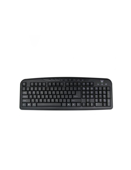 Ewent EW3195 teclado Hogar USB QWERTZ Portugués Negro