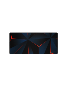 Sharkoon SKILLER SGP30 Alfombrilla de ratón para juegos Negro, Azul, Naranja