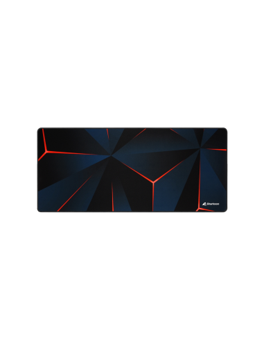 Sharkoon SKILLER SGP30 Alfombrilla de ratón para juegos Negro, Azul, Naranja