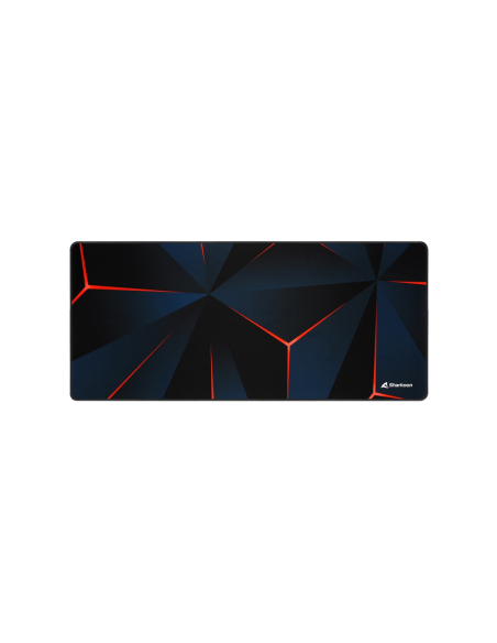 Sharkoon SKILLER SGP30 Alfombrilla de ratón para juegos Negro, Azul, Naranja