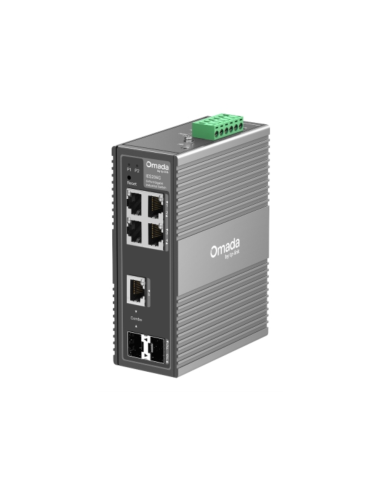 TP-Link Omada IES206G switch Gestionado Gigabit Ethernet (10/100/1000) Negro