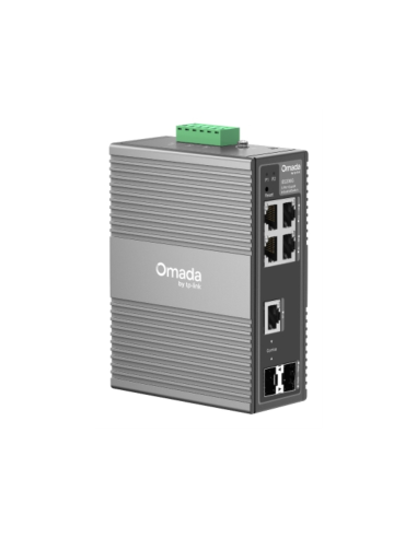 TP-Link Omada IES206G switch Gestionado Gigabit Ethernet (10/100/1000) Negro