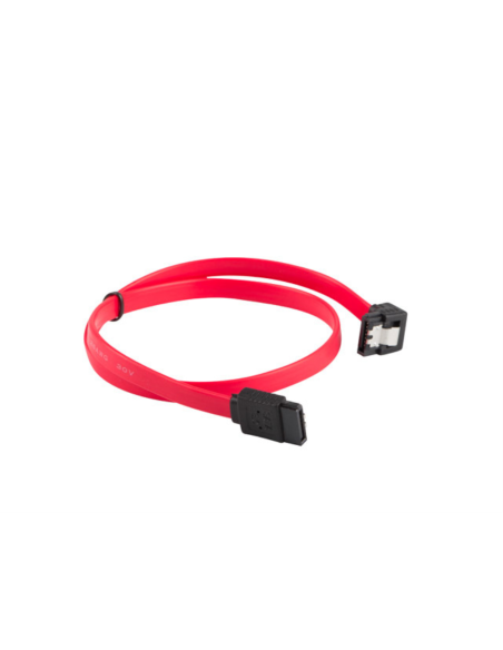 Lanberg CA-SASA-13CU-0050-R cable de SATA 0,5 m SATA 7-pin Rojo