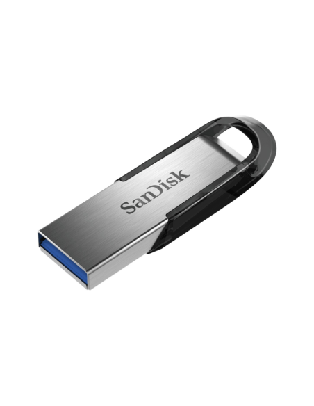 SanDisk ULTRA FLAIR unidad flash USB 64 GB USB tipo A 3.2 Gen 1 (3.1 Gen 1) Negro, Plata