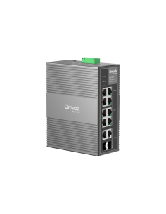 TP-Link Omada IES210GPP switch Gestionado Gigabit Ethernet (10/100/1000) Energía sobre Ethernet (PoE) DIN rail Gris