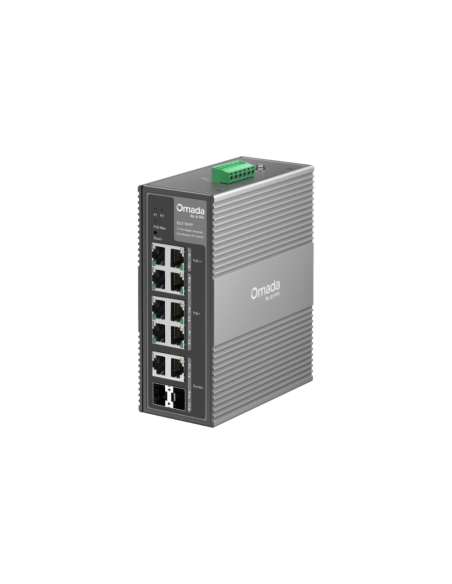 TP-Link Omada IES210GPP switch Gestionado Gigabit Ethernet (10/100/1000) Energía sobre Ethernet (PoE) DIN rail Gris