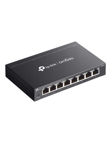 TP-Link Omada ES208G switch Gestionado L2 Gigabit Ethernet (10/100/1000) Negro