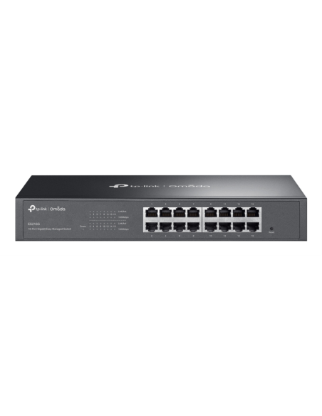 TP-Link Omada ES216G switch Gestionado L2 Gigabit Ethernet (10/100/1000) Negro