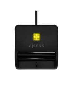 AISENS Lector De Tarjeta Inteligente DNI, USB-C, Negro 2
