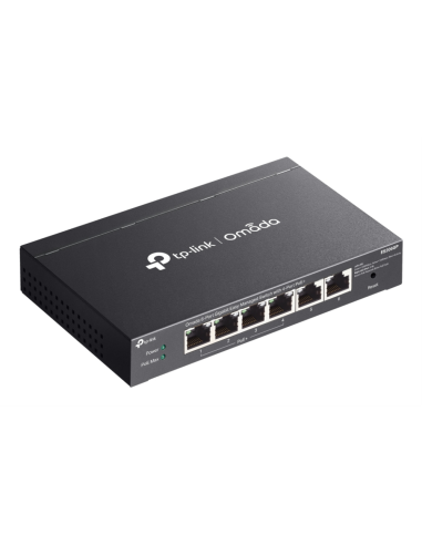 TP-Link Omada ES206GP switch Gestionado Gigabit Ethernet (10/100/1000) Energía sobre Ethernet (PoE) Negro