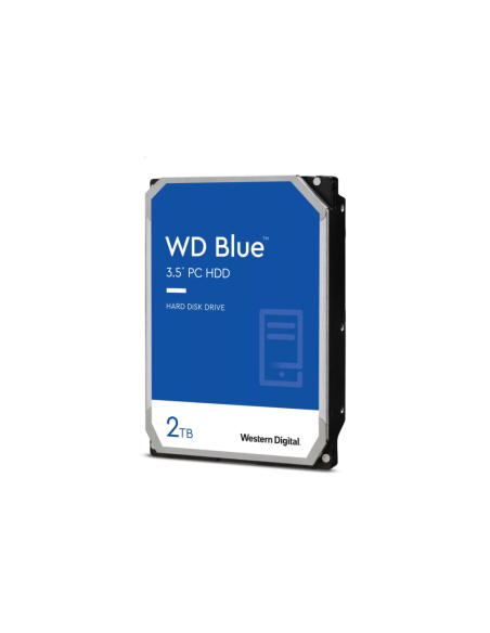 Western Digital Blue disco duro interno 2 TB 7200 RPM 256 MB 3.5" SATA