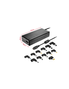 Leotec LENCSHOME06 adaptador e inversor de corriente Interior Negro