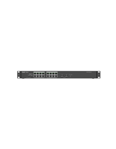 Ruijie Networks RG-ES118GS-P-L switch No administrado L2 Gigabit Ethernet (10/100/1000) Energía sobre Ethernet (PoE) Negro