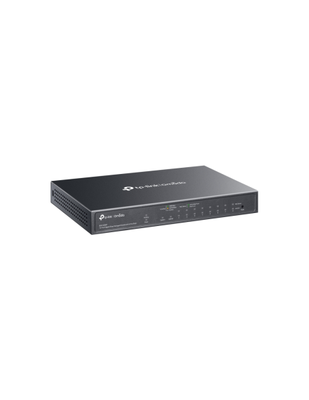 TP-Link Omada ES210GMP switch Gestionado Gigabit Ethernet (10/100/1000) Energía sobre Ethernet (PoE) Negro