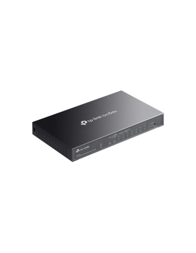 TP-Link Omada ES210GMP switch Gestionado Gigabit Ethernet (10/100/1000) Energía sobre Ethernet (PoE) Negro