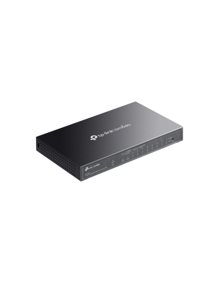 TP-Link Omada ES210GMP switch Gestionado Gigabit Ethernet (10/100/1000) Energía sobre Ethernet (PoE) Negro
