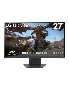 LG 27GS60QC pantalla para PC 68,6 cm (27") 2560 x 1440 Pixeles Full HD LCD Negro