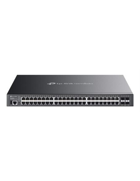 TP-Link Omada SG5452XMPP switch Gestionado L3 Gigabit Ethernet (10/100/1000) Energía sobre Ethernet (PoE) Negro