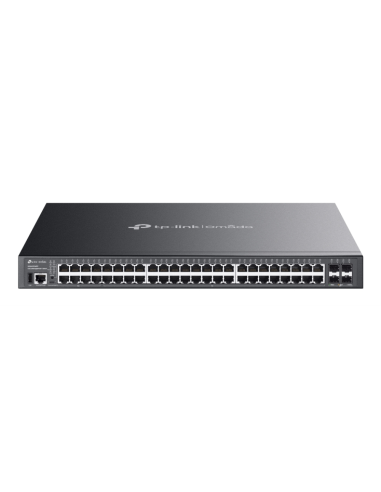 TP-Link Omada SG5452XMPP switch Gestionado L3 Gigabit Ethernet (10/100/1000) Energía sobre Ethernet (PoE) Negro
