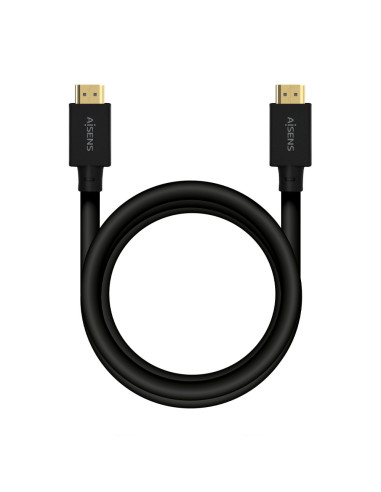 AISENS Cable HDMI V2.1 Ultra Alta Velocidad / Hec 8K@60Hz 48Gbps, A/M-A/M, Negro, 5.0M