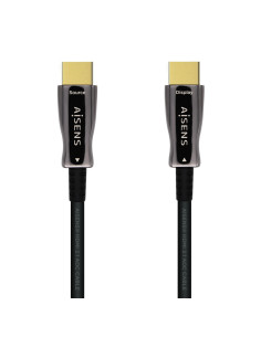 AISENS Cable HDMI V2.1 AOC Ultra Alta Velocidad / HEC 8k@60Hz 4k@120Hz 4:4:4 48Gbps, A/M-A/M, Negro, 10m 2