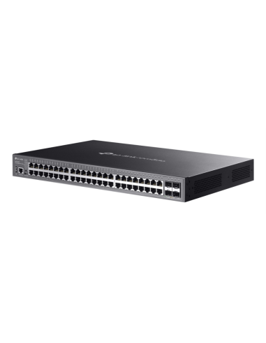 TP-Link Omada SG5452XMPP switch Gestionado L3 Gigabit Ethernet (10/100/1000) Energía sobre Ethernet (PoE) Negro