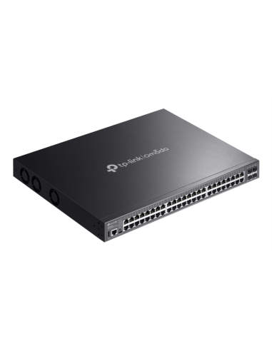 TP-Link Omada SG5452XMPP switch Gestionado L3 Gigabit Ethernet (10/100/1000) Energía sobre Ethernet (PoE) Negro