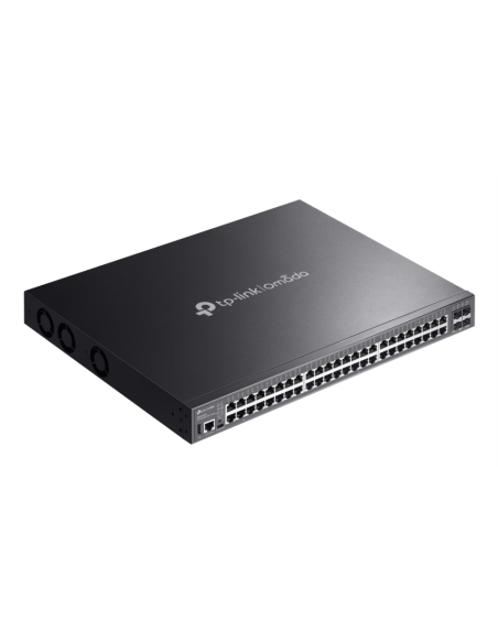 TP-Link Omada SG5452XMPP switch Gestionado L3 Gigabit Ethernet (10/100/1000) Energía sobre Ethernet (PoE) Negro
