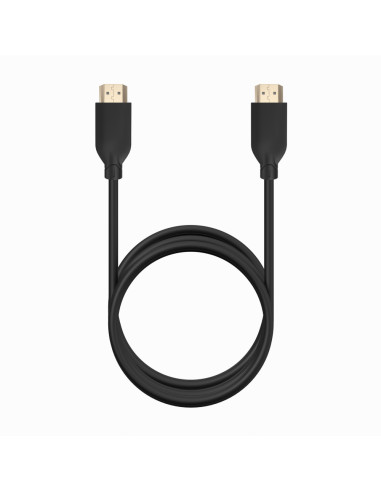 AISENS Cable HDMI V2.0 CCS Premium Alta Velocidad / Hec 4K@60Hz 18Gbps, A/M-A/M, Negro, 2.0m