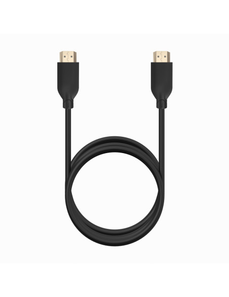 AISENS Cable HDMI V2.0 CCS Premium Alta Velocidad / Hec 4K@60Hz 18Gbps, A/M-A/M, Negro, 2.0m