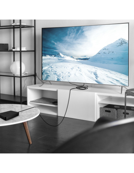 AISENS Cable HDMI V2.0 CCS Premium Alta Velocidad / Hec 4K@60Hz 18Gbps, A/M-A/M, Negro, 2.0m