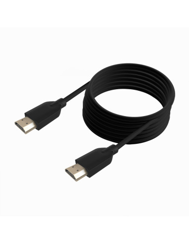 AISENS Cable HDMI V2.0 CCS Premium Alta Velocidad / Hec 4K@60Hz 18Gbps, A/M-A/M, Negro, 5.0m