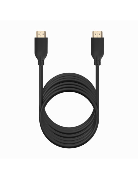 AISENS Cable HDMI V2.0 CCS Premium Alta Velocidad / Hec 4K@60Hz 18Gbps, A/M-A/M, Negro, 5.0m