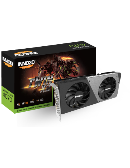 INNO3D GeForce RTX 4070 TWIN X2 NVIDIA 12 GB GDDR6X