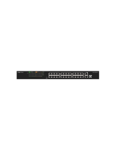 Ruijie Networks RG-ES126FGS-LP switch No administrado L2 Fast Ethernet (10/100) Energía sobre Ethernet (PoE) Negro