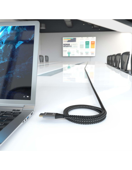 AISENS A150-0877 cable HDMI 7 m HDMI tipo A (Estándar) Negro, Gris