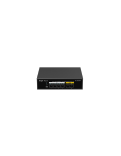 Ruijie Networks RG-ES106F-P switch No administrado L2 Fast Ethernet (10/100) Energía sobre Ethernet (PoE) Negro