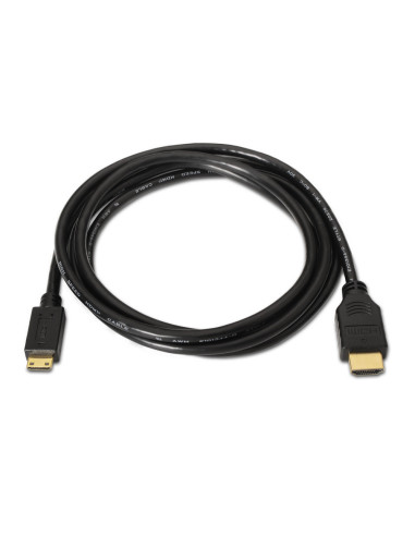 AISENS A119-0115 cable HDMI 3 m HDMI tipo A (Estándar) HDMI Type C (Mini) Negro