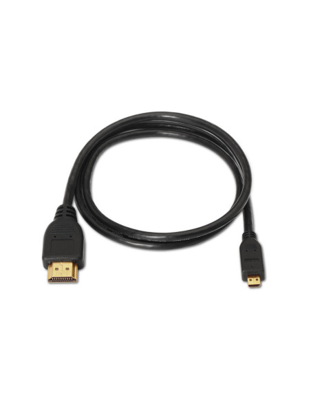 AISENS A119-0117 cable HDMI 1,8 m HDMI tipo A (Estándar) HDMI tipo D (Micro) Negro