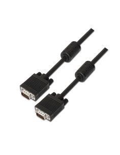 AISENS A113-0076 cable VGA 20 m VGA (D-Sub) Negro