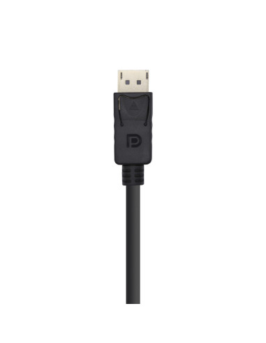 AISENS Cable Displayport V1.2 4K@60HZ, DP/M-DP/M, Negro, 5.0m