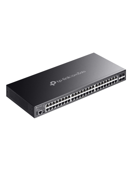 TP-Link Omada SG5452XF switch Gestionado L3 Gigabit Ethernet (10/100/1000) 1U Negro