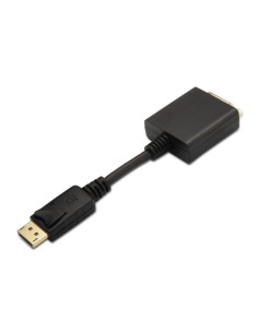 AISENS A125-0133 adaptador de cable de vídeo 0,15 m DisplayPort DVI Negro 2