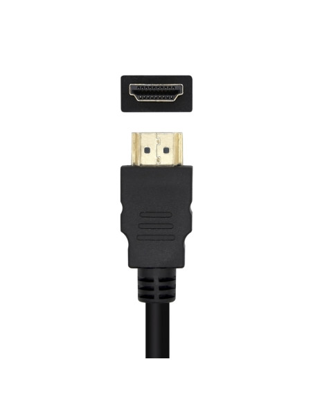 AISENS Cable Conversor DisplayPort A HDMI, DP/M-HDMI/M, Negro, 1.0m